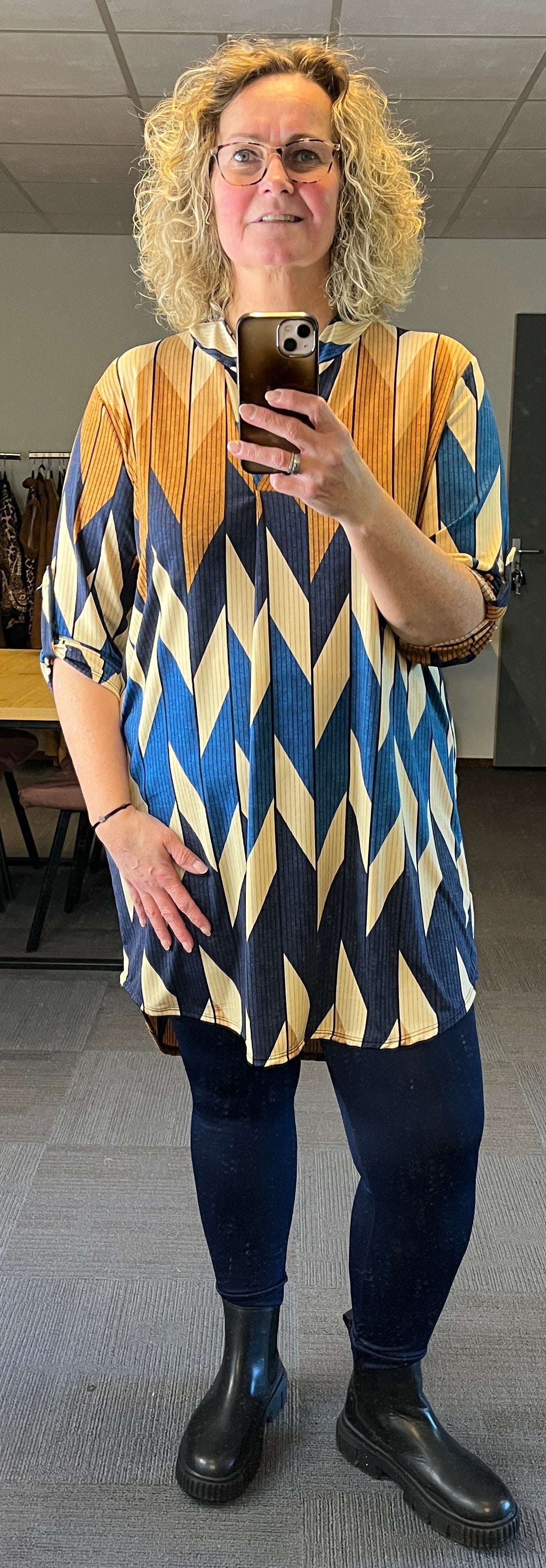 Licht gevoerde legging 42/44/46/48/50