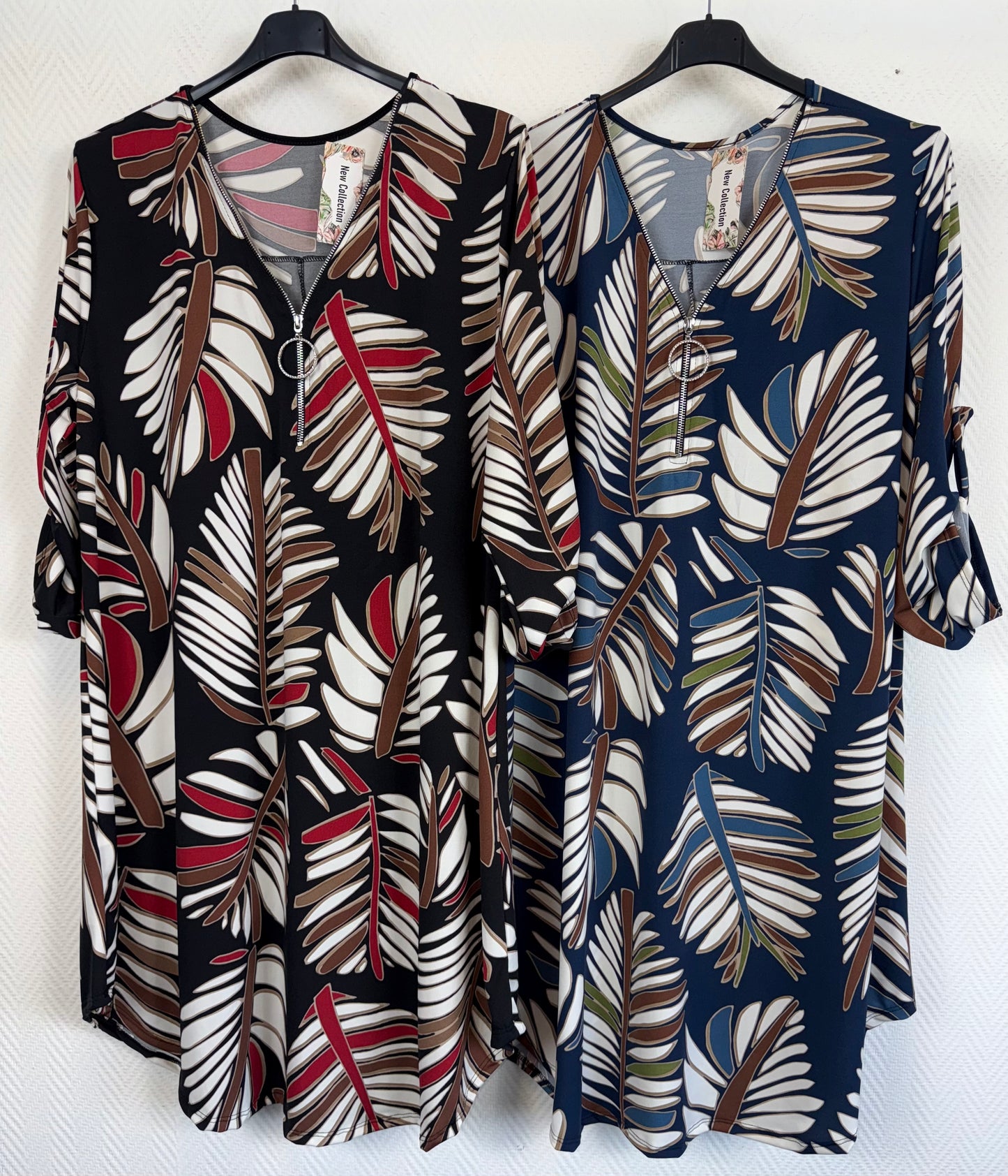 Lang travel tuniek/jurkje Mirjam 44/46/48/50