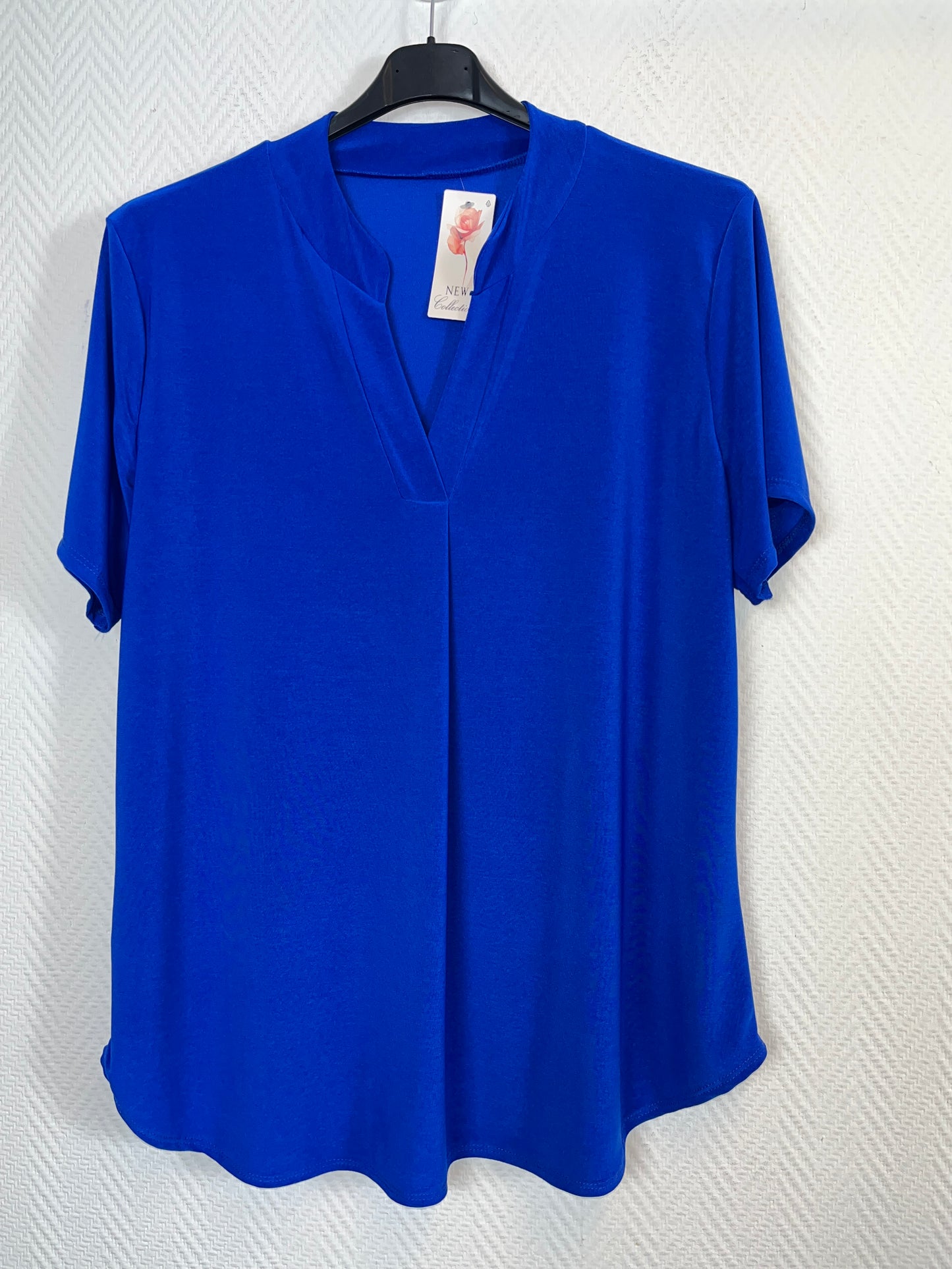 Basis travelshirt korte mouw 42/44/46/48 kleine 50