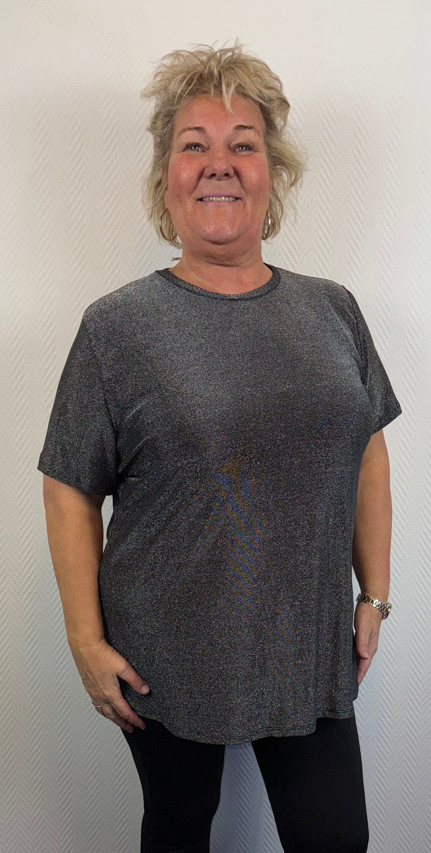 Glitter shirt Shine 46/48/50