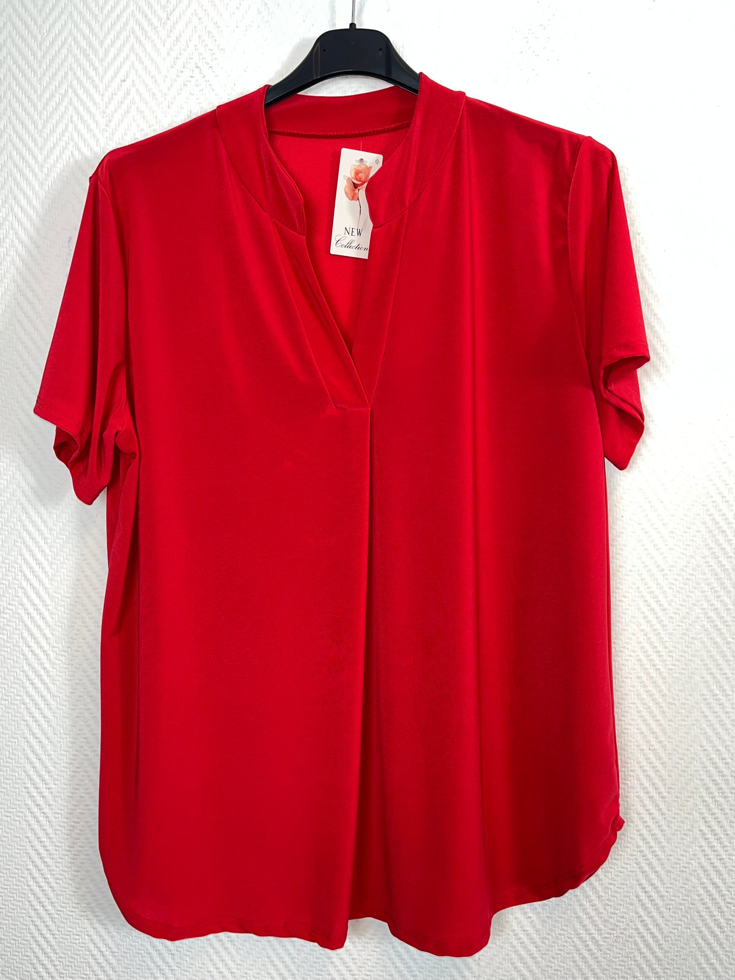 Basis travelshirt korte mouw 42/44/46/48 kleine 50