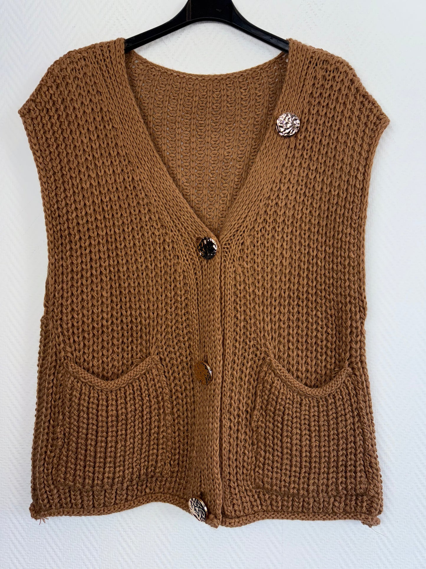 Gebreid gilet Desiree 44/46/48