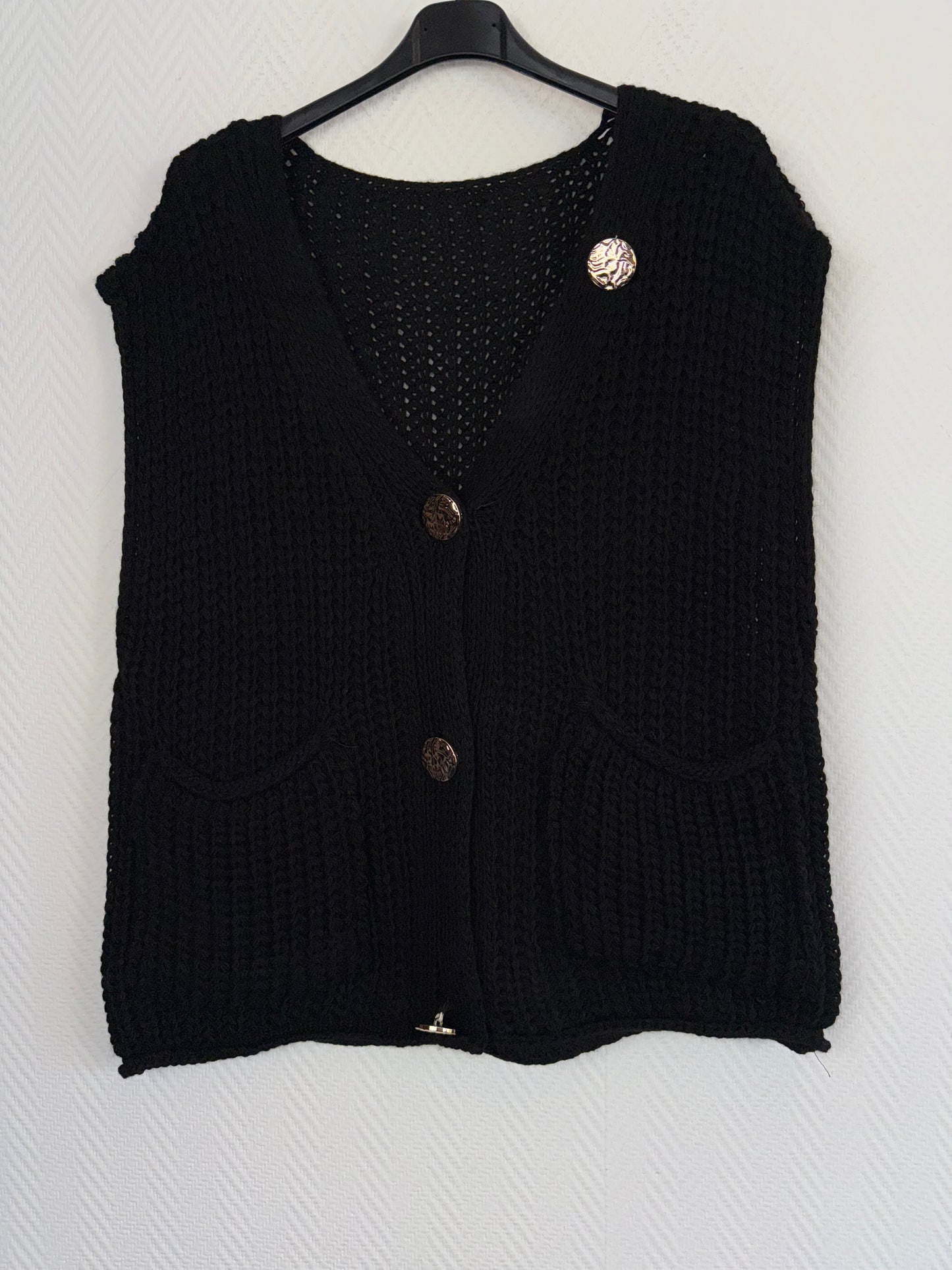 Gebreid gilet Desiree 44/46/48