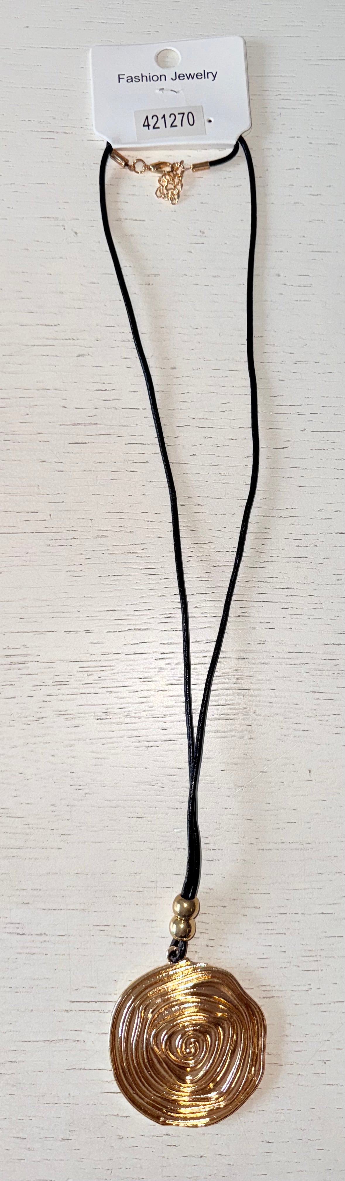 Lange ketting goud/zilver (2)