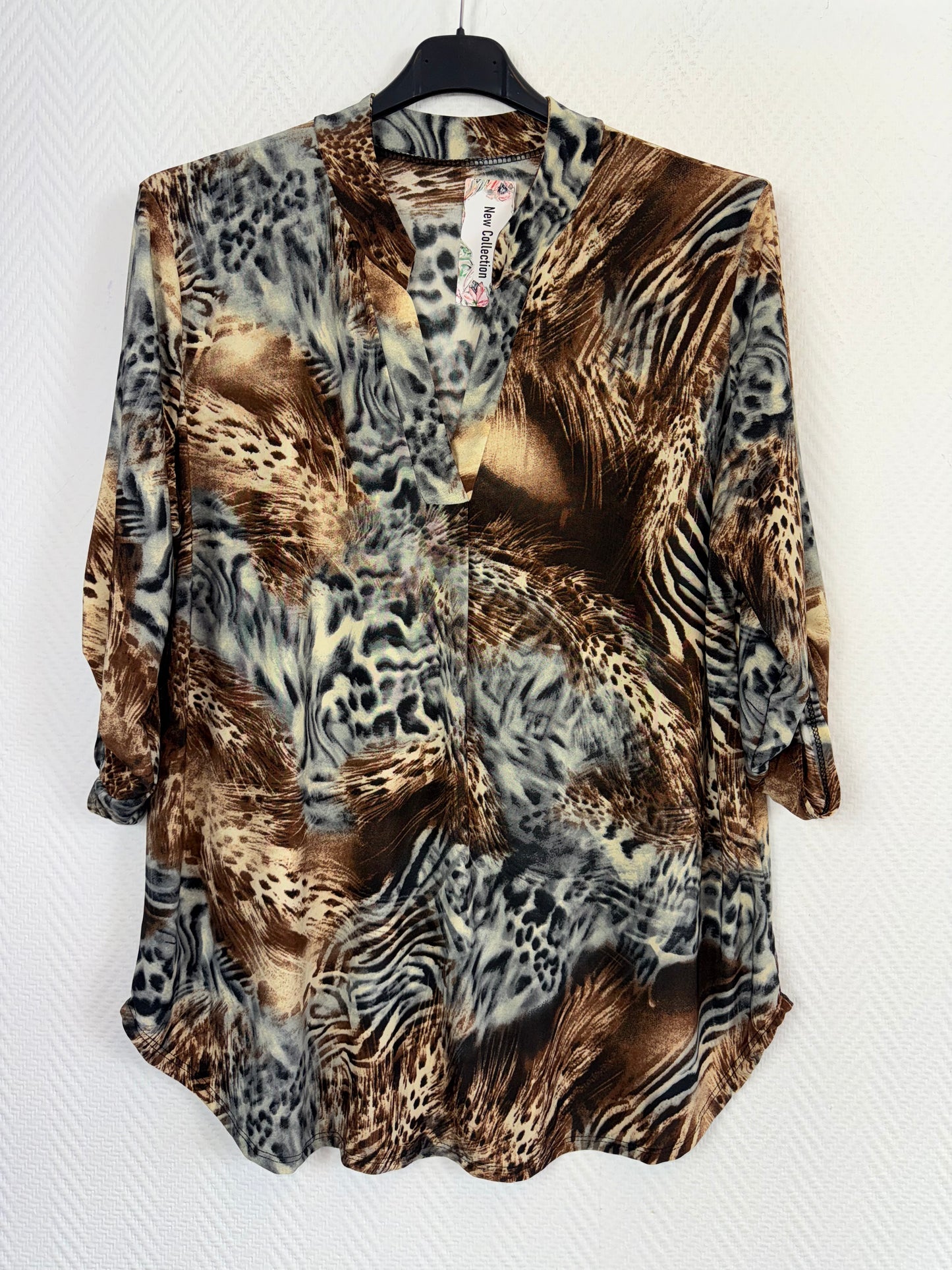 Travelshirt animal 44/46/48/50