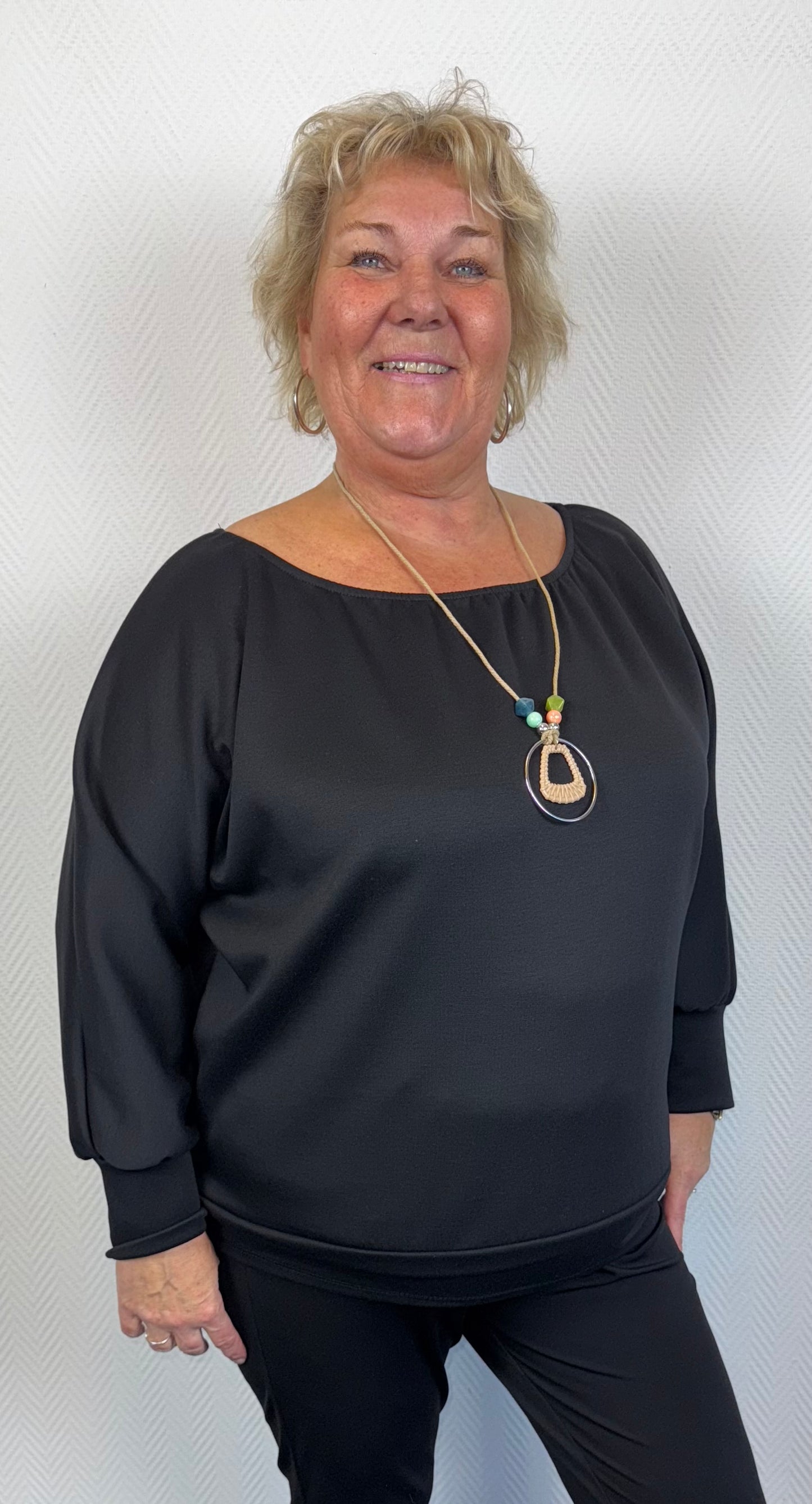 Ballontop met gratis ketting 42/44/46/48