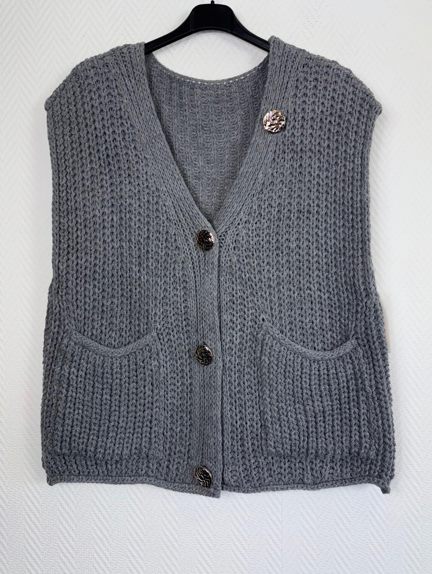 Gebreid gilet Desiree 44/46/48