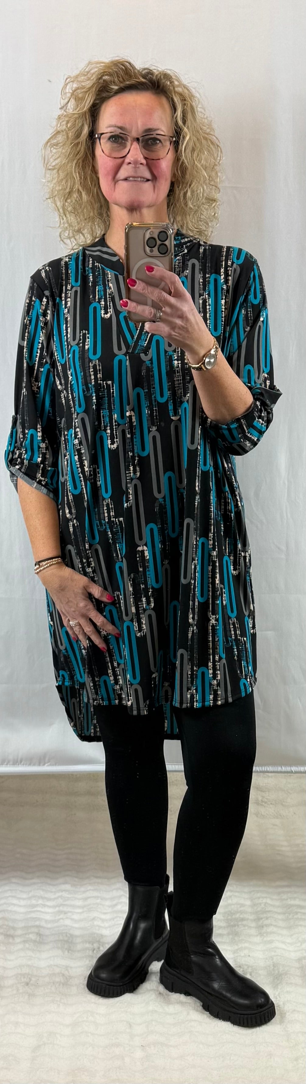 Lang travel tuniek Eliza 40/42/44/46/48/50