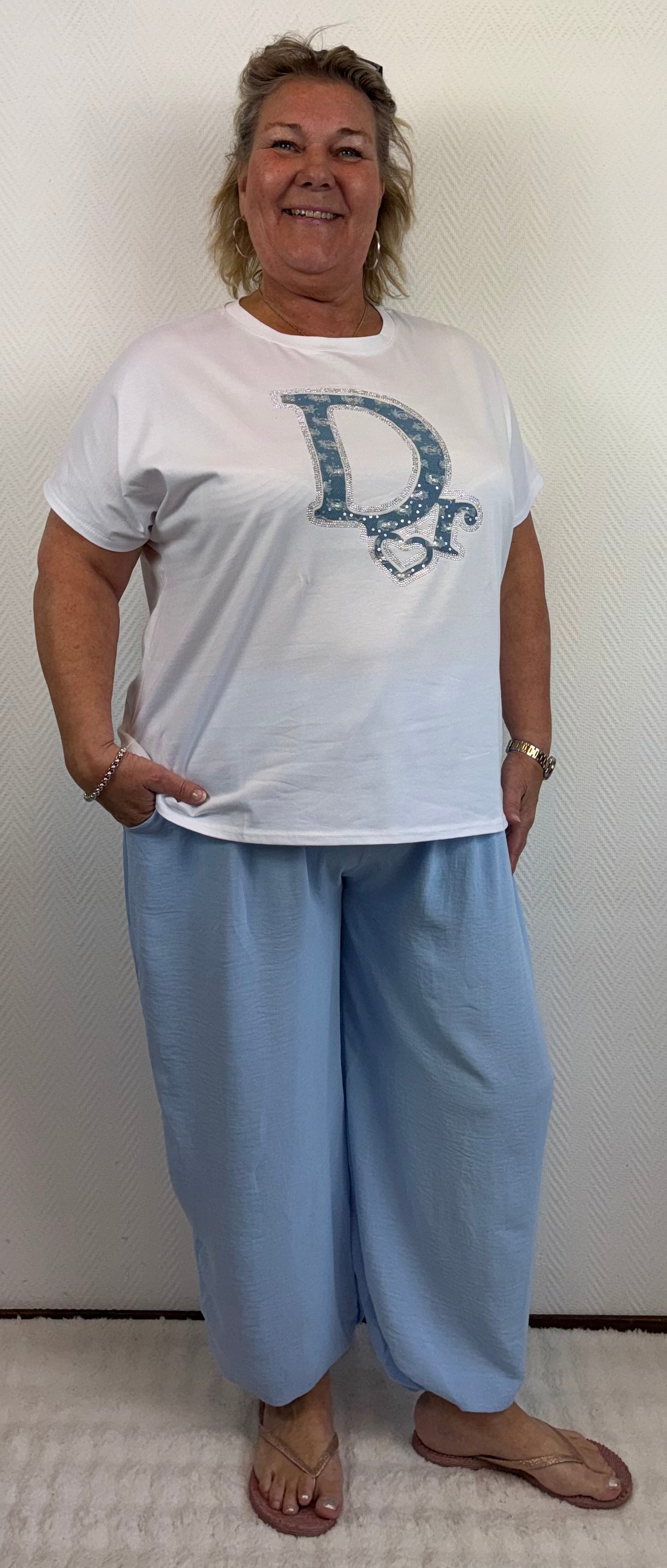 Katoenen shirt Dorien 44/46/48/50
