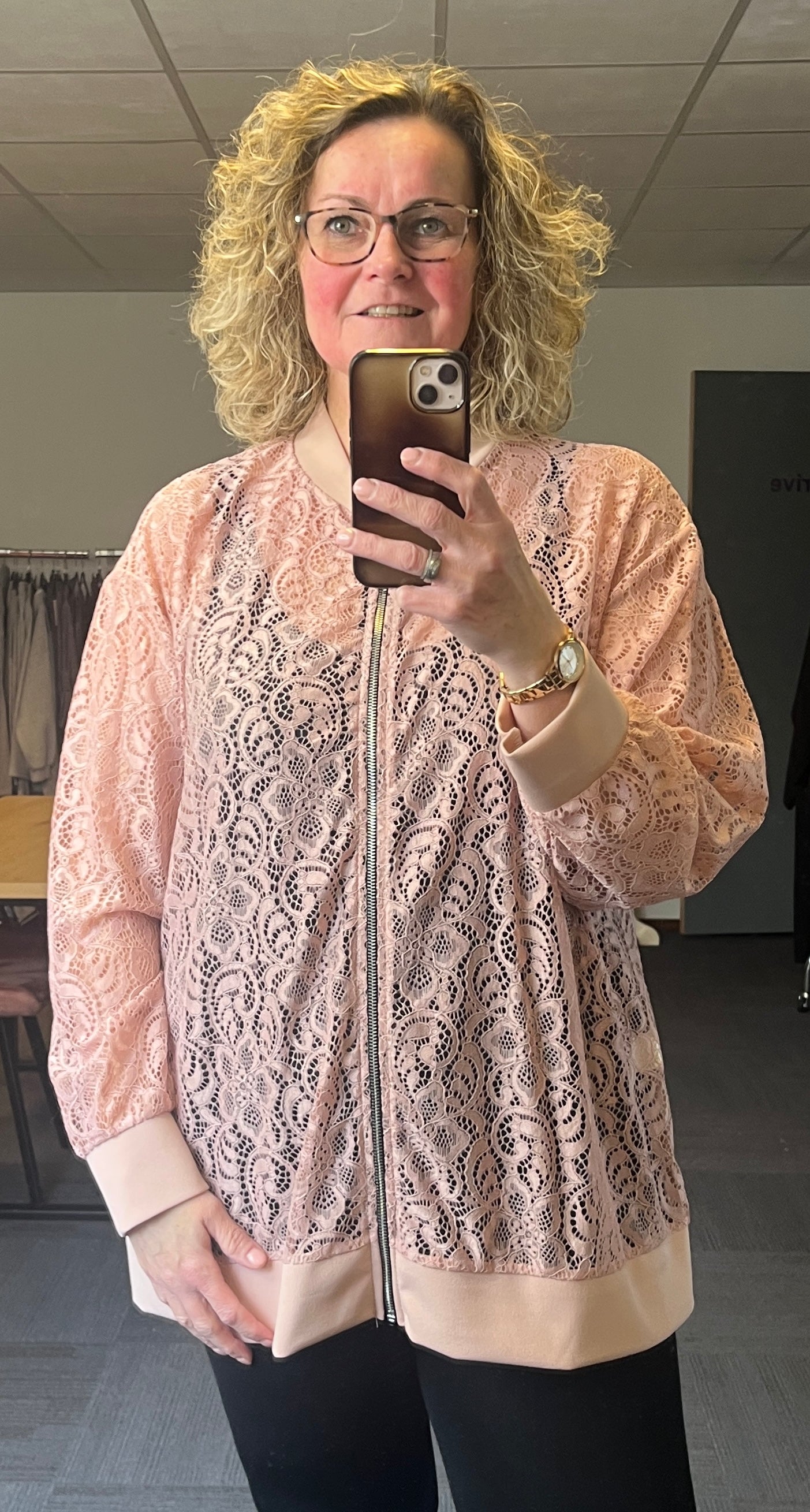 Kanten jasjes 50/52/54