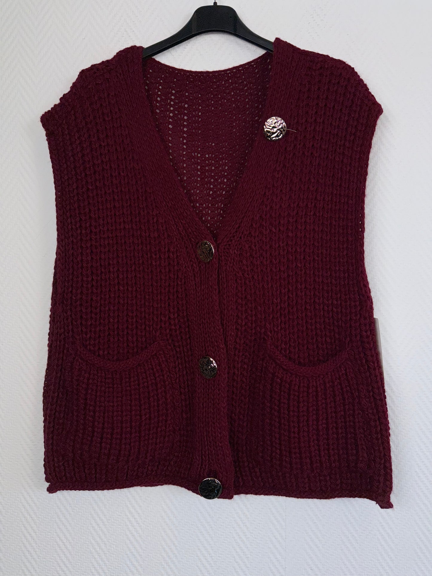 Gebreid gilet Desiree 44/46/48