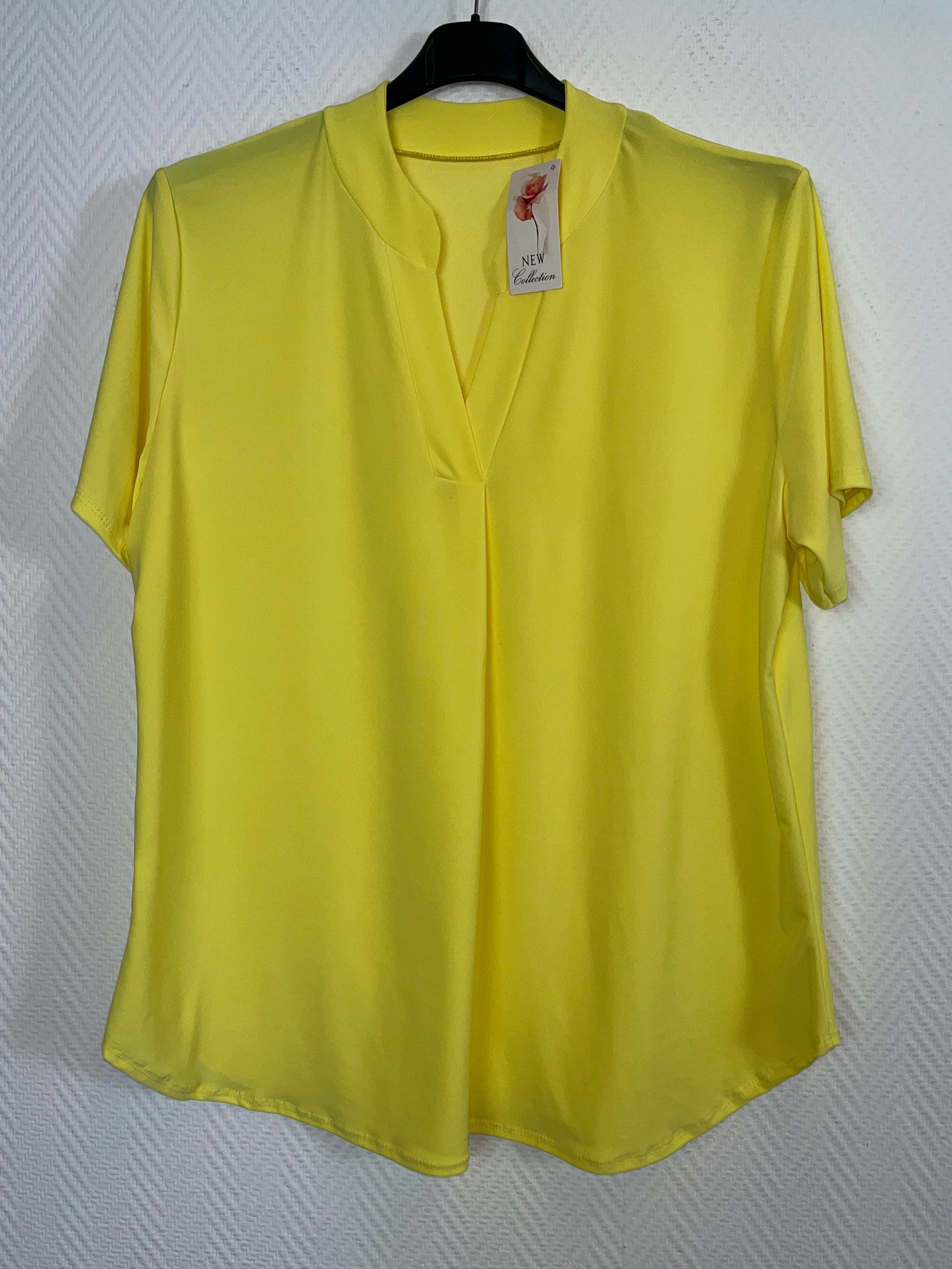 Basis travelshirt korte mouw 42/44/46/48 kleine 50