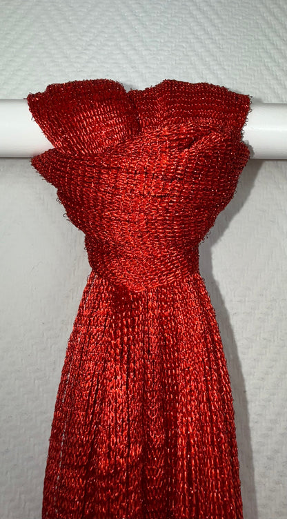 Glitter sjaaltjes met franjes