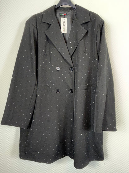 Lange strass blazer 46/48/50 - 50/52/54