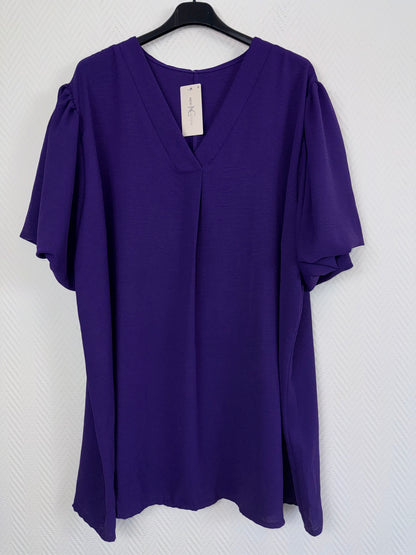 Shirt Denise met pofmouwen 48/50/52