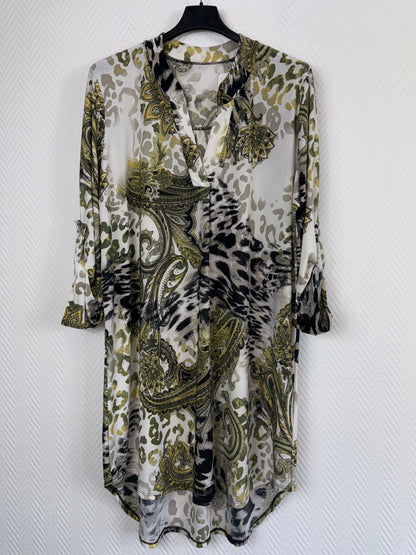Lang tuniek/jurkje Green 42/44/46/48/50