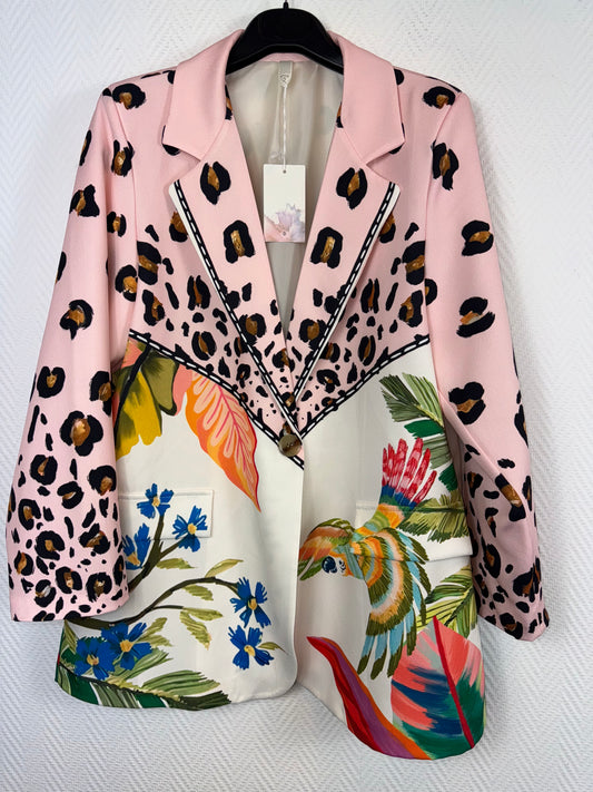 Blazer luipaard 40/42/44/46