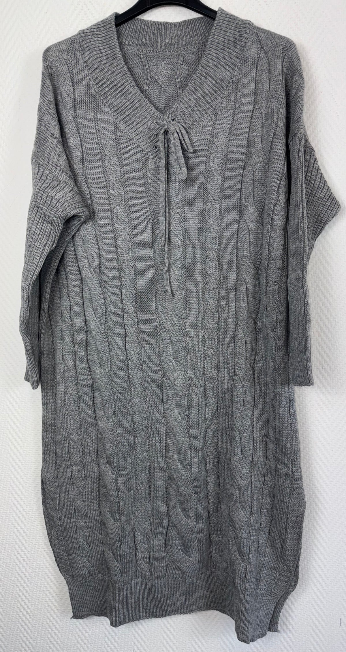 Gebreide lange jurk 42/44/46/48