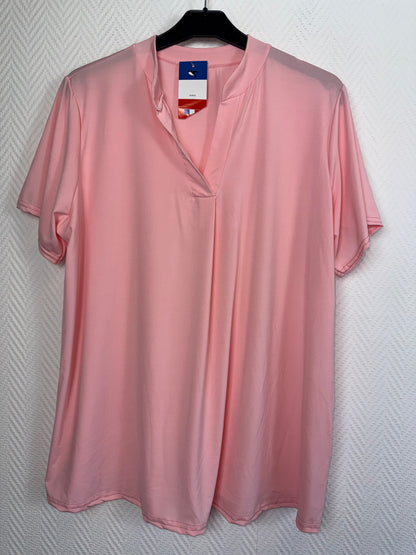 Travelshirt V hals 44/46/48/50