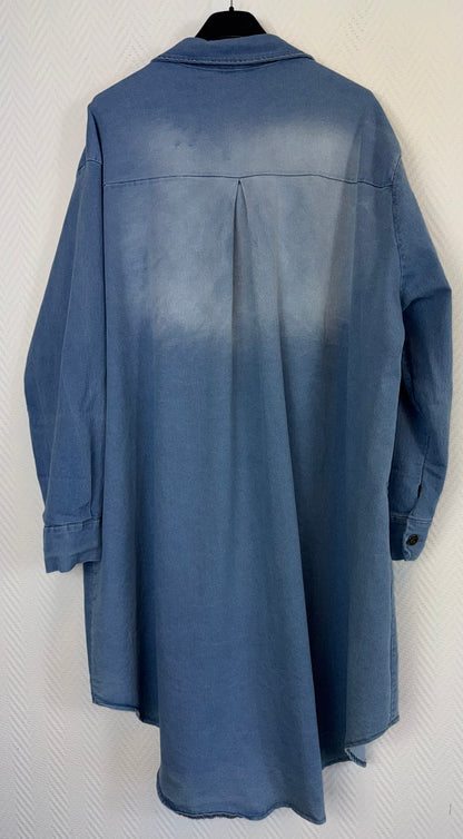 Lange jeans blouse 46/48/50