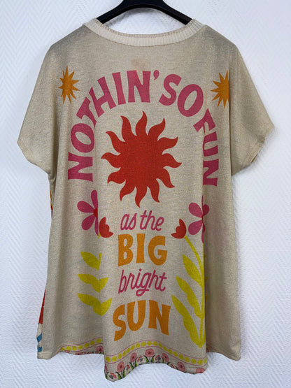Lurex shirt Zon 44/46/48