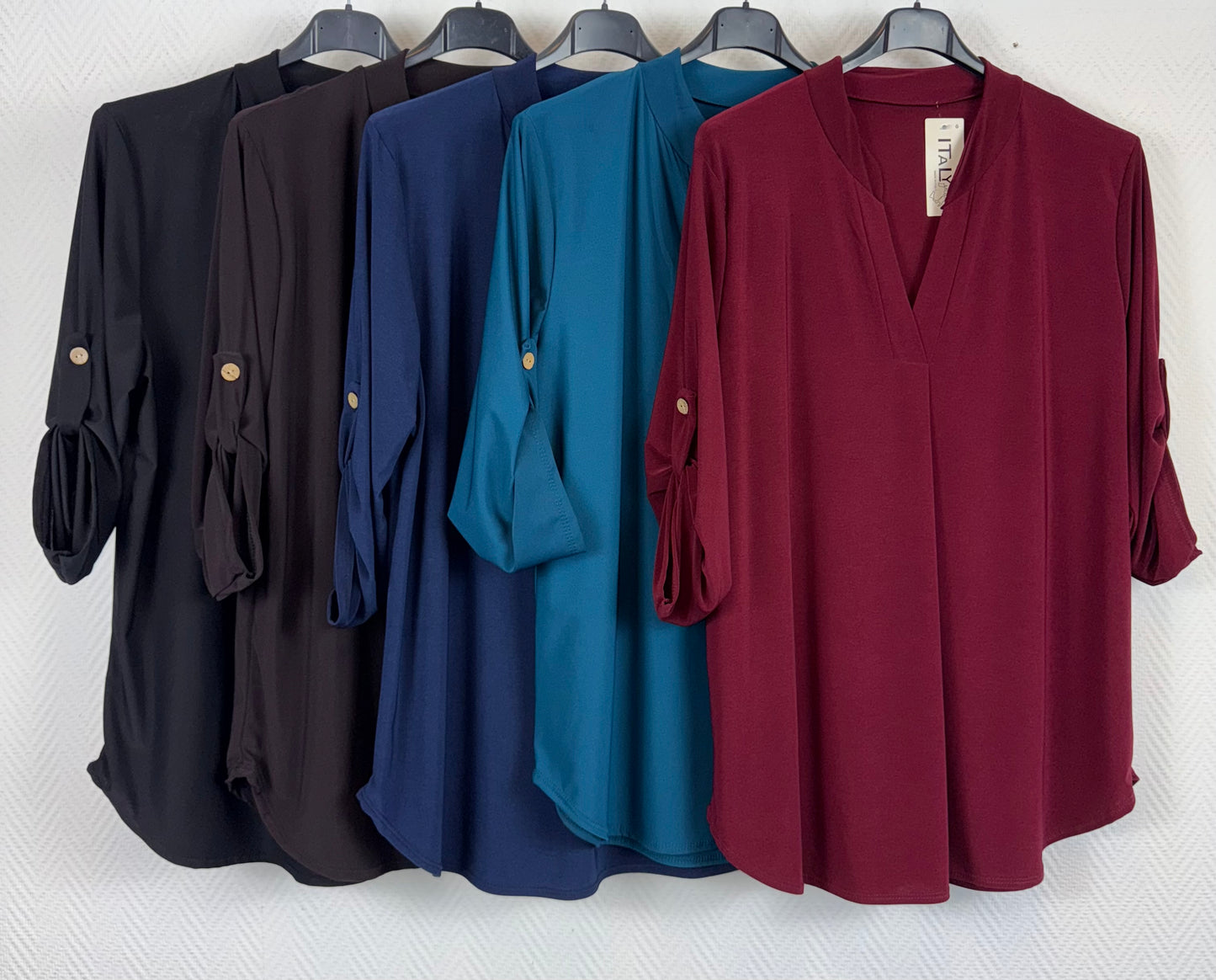 Basis travelshirt 44/46/48/50