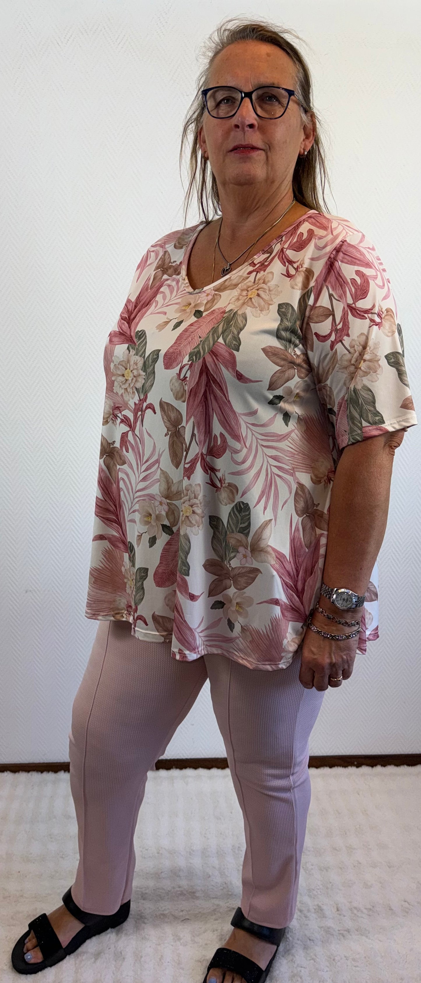 A lijn travelshirt Hetty 46/48/50/52