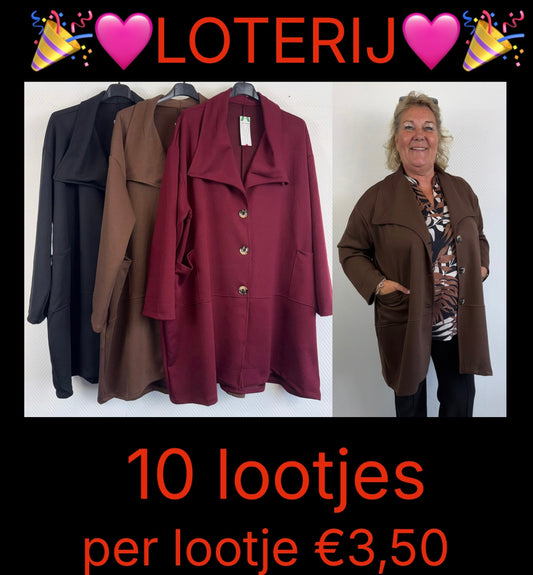 Loterij jog blazer