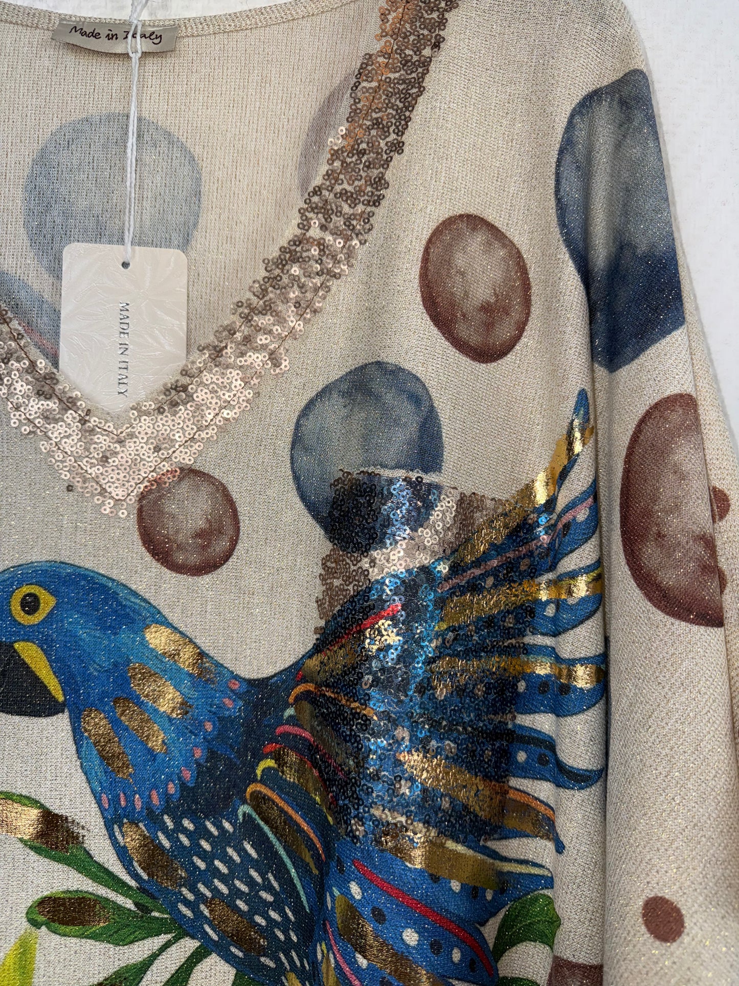 Lurex pak Papagaai 48/50/52