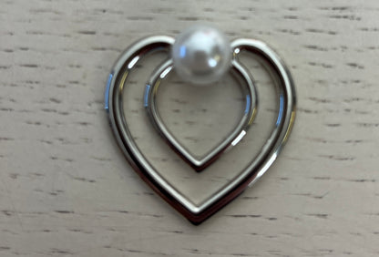 Hartjes shirt ophaal ring