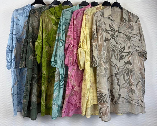 Katoenen blouse 48/50/52