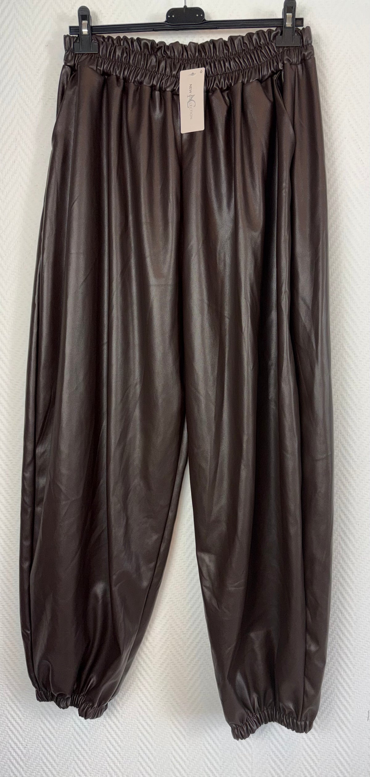 PU leren pof broek 48/50/52