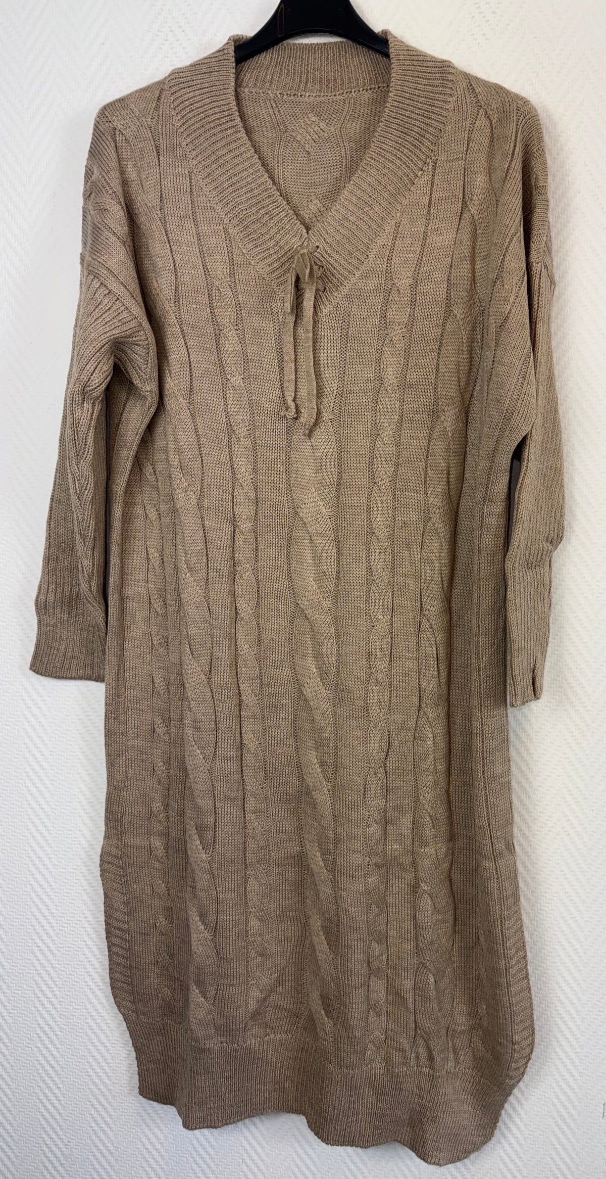 Gebreide lange jurk 42/44/46/48