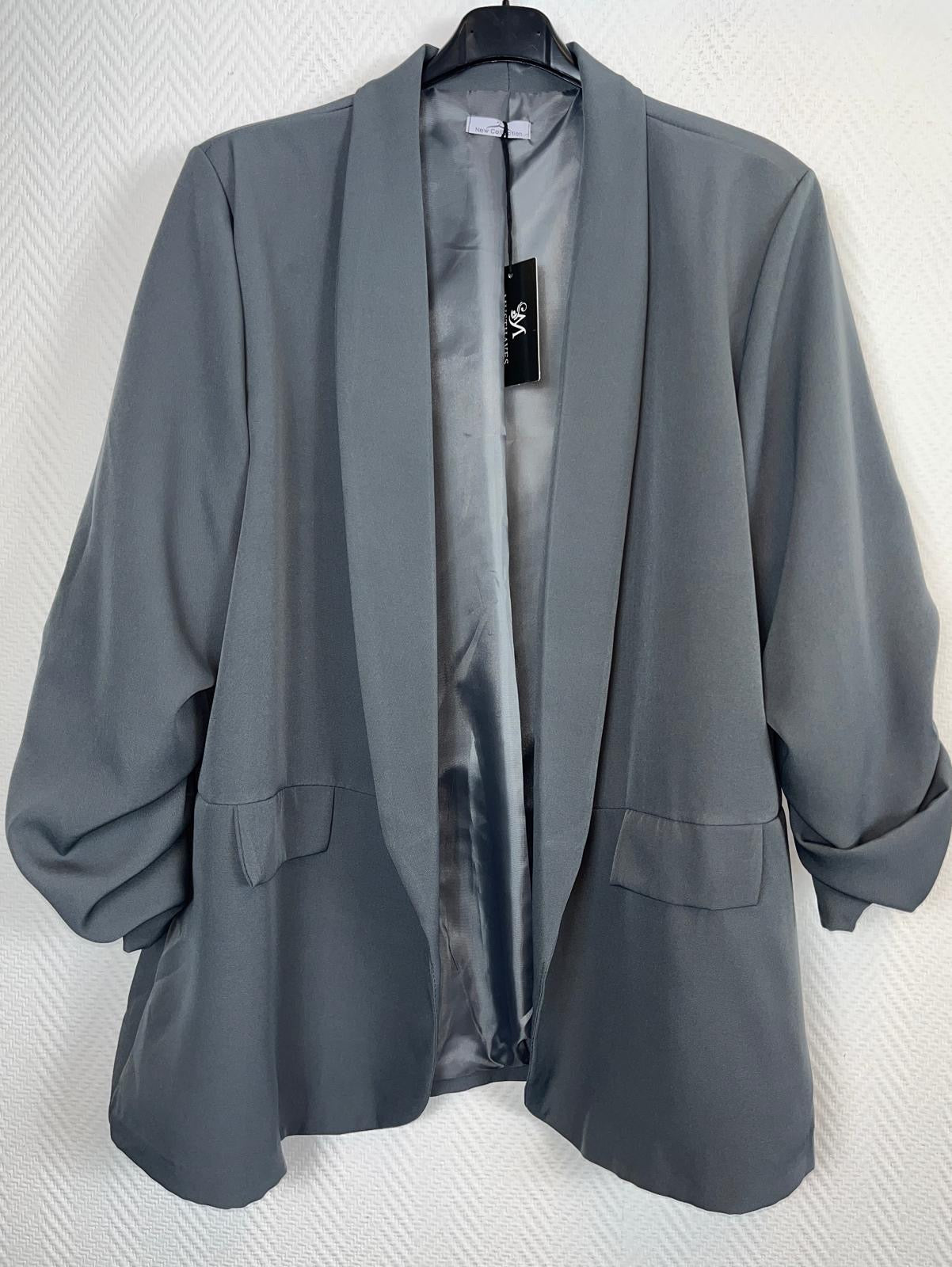 Colbert met gesmokte mouwen 46/48/50