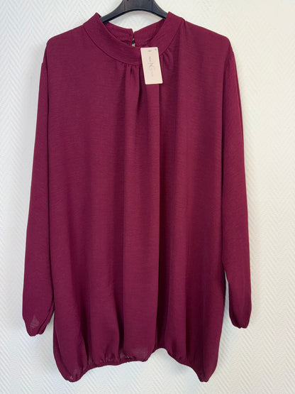 Ballontop effe met roezelmoutje 48/50/52