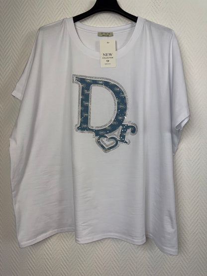 Katoenen shirt Dorien 44/46/48/50