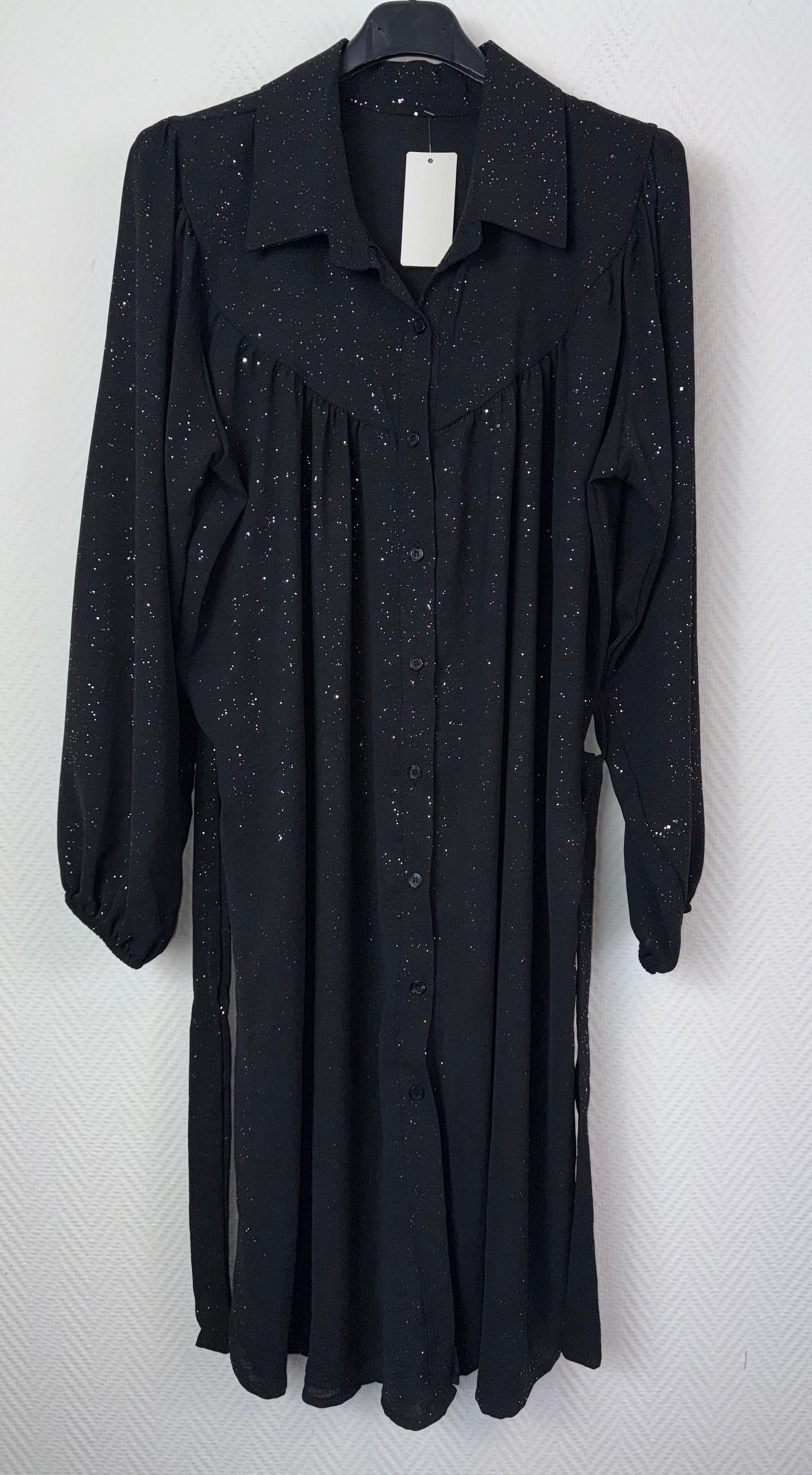 Glitter jurk 48/50/52/54