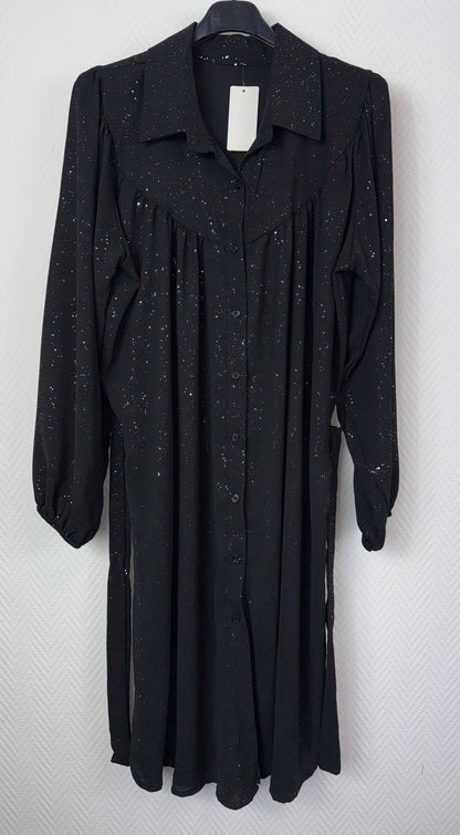 Glitter jurk 48/50/52/54