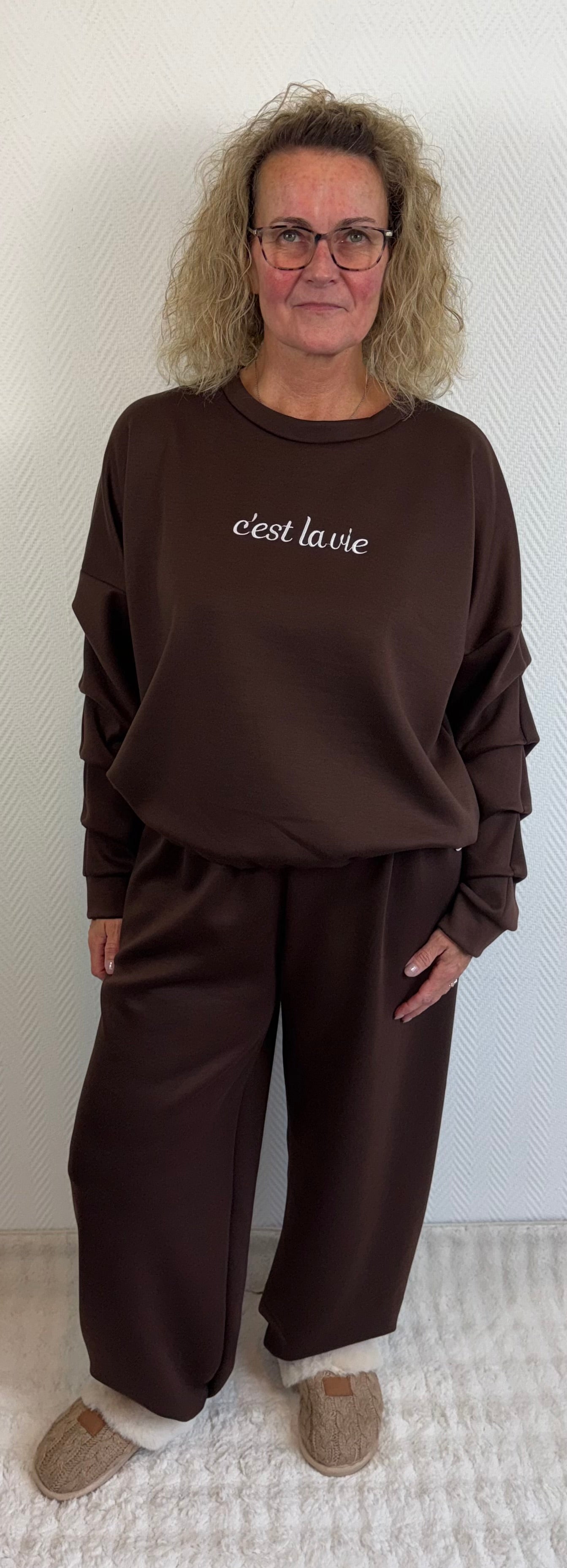 Comfy pak C’est la Vie bruin 42/44/46