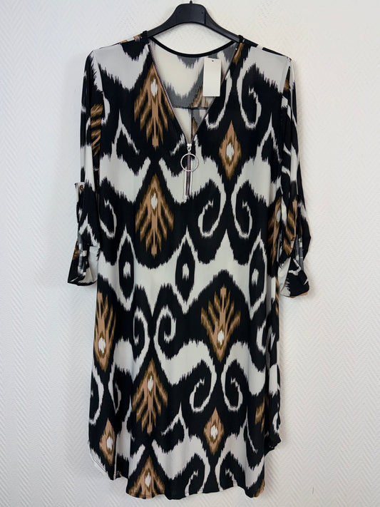 A lijn jurkje/lang tuniek Mandy 40/42/44/46/48/50