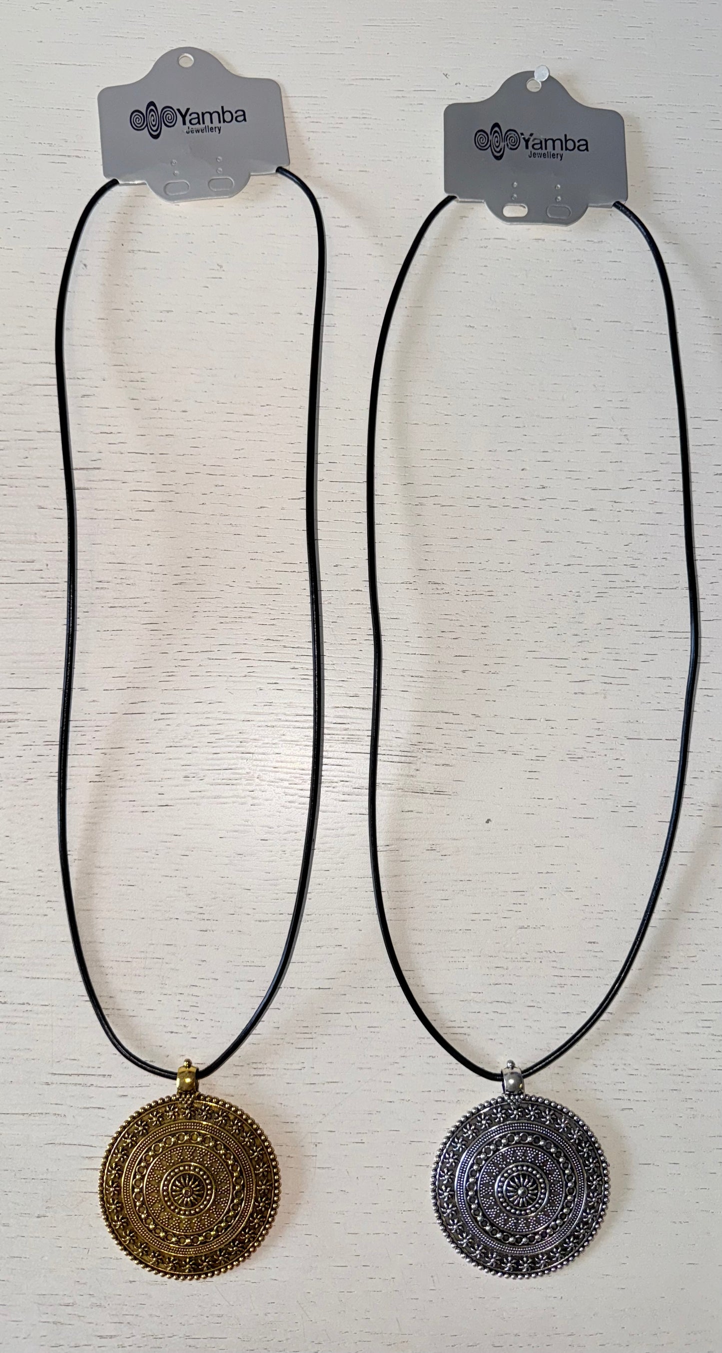 Lange ketting goud/zilver (1)