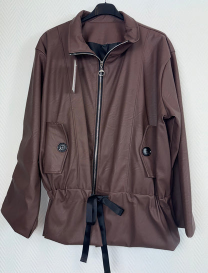 PU leren jas 46/48/50