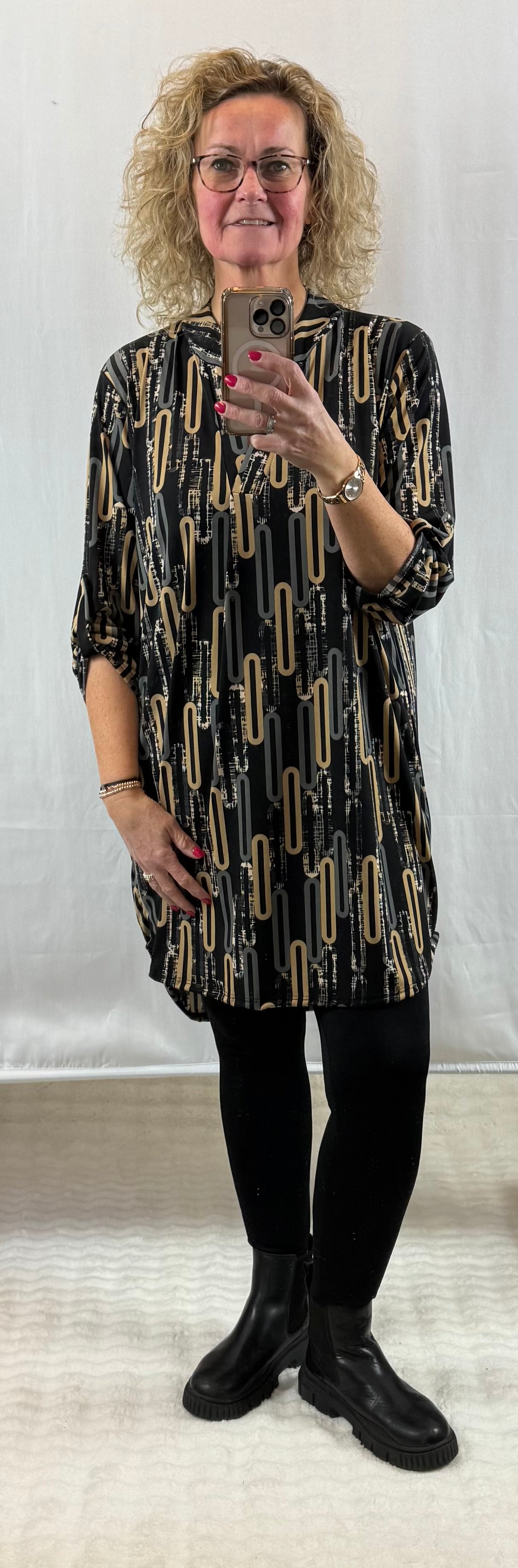 Lang travel tuniek Eliza 40/42/44/46/48/50