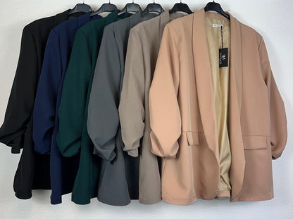 Colbert met gesmokte mouwen 46/48/50