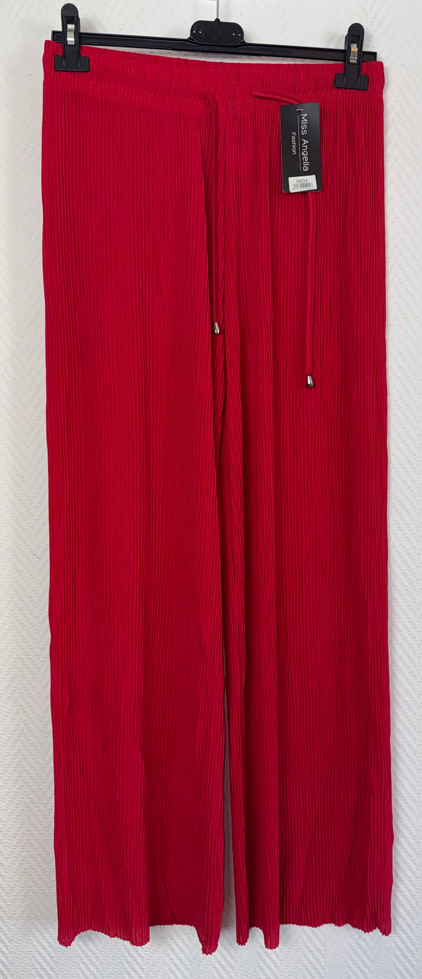 Plissé broek van Miss Angelia 40/42/44/46/48/50