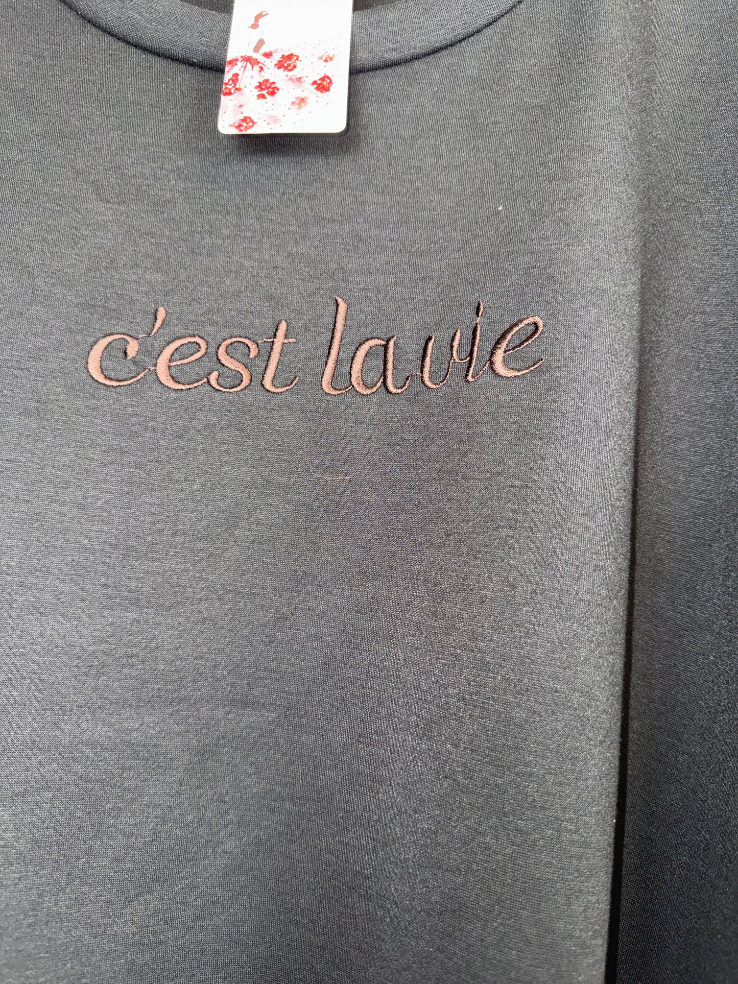 Comfy pak C’est la Vie zwart 42/44/46