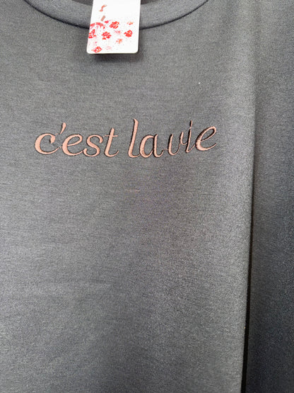 Comfy pak C’est la Vie zwart 42/44/46