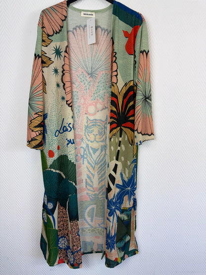 Lurex vesten print 40/42/46/48/50