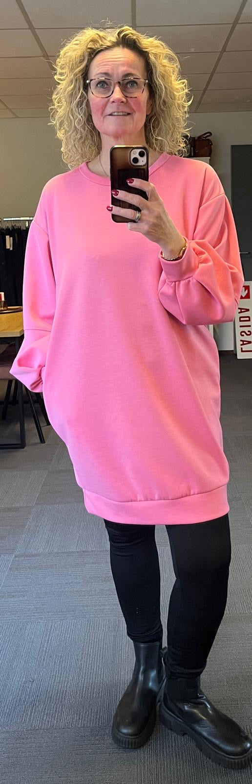 Label sweatdress met legging maat 40/42/44/46