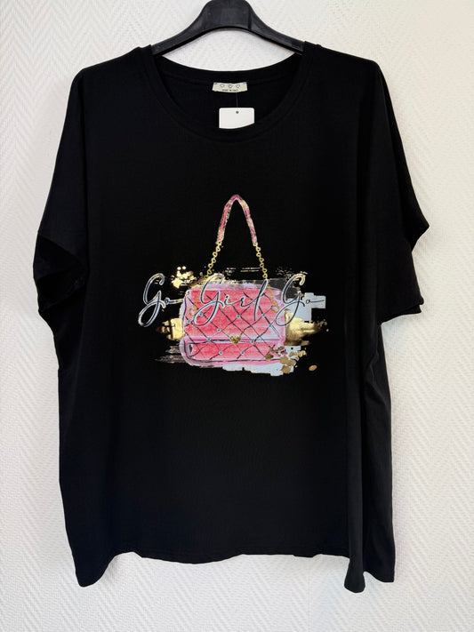 Katoenen shirt Girls 44/46/48/50